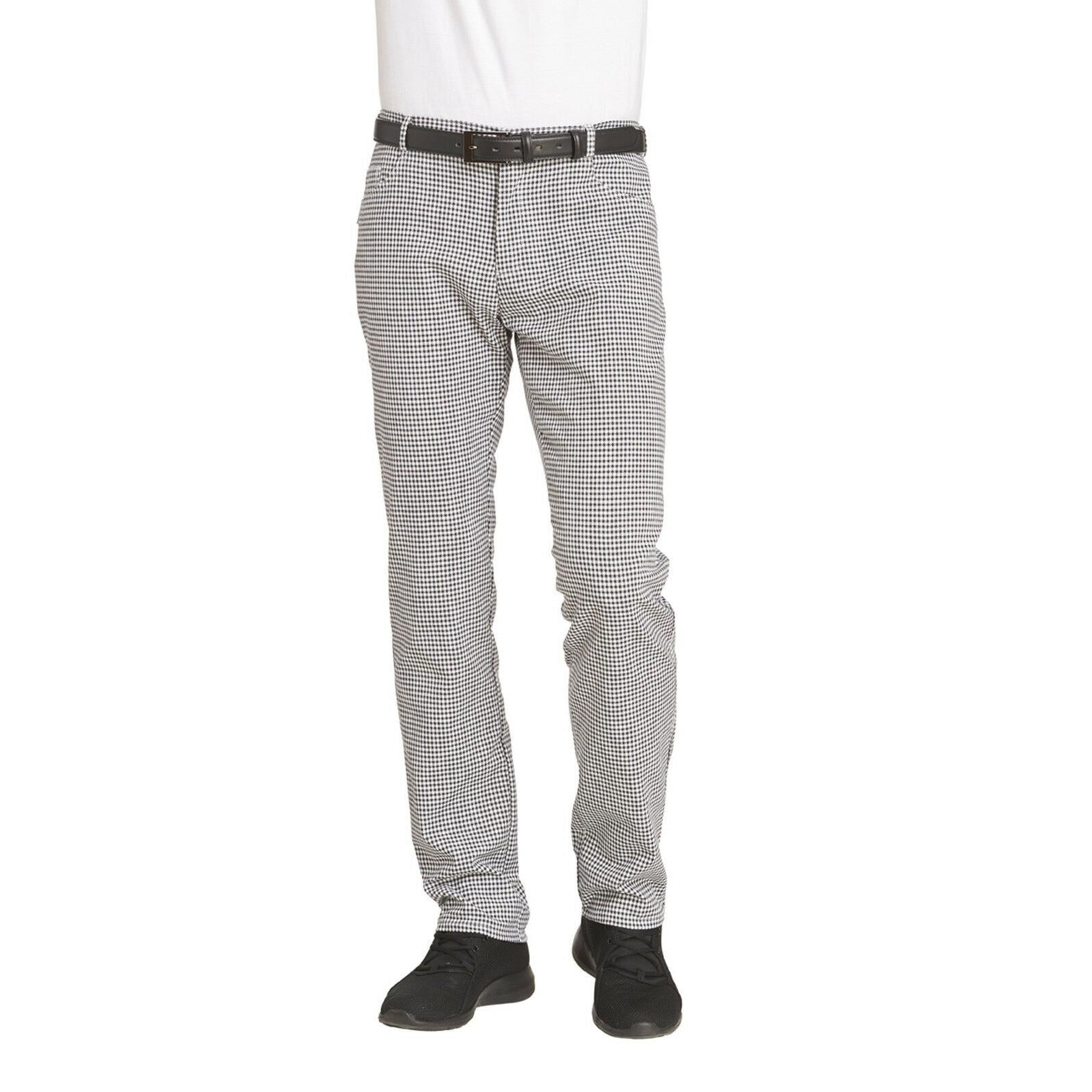 LEIBER Jeans 12/1380 Damen + Herren Kochhose & Bäckerhose Jeanshose Pepita