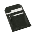 Vorderansicht Leiber Gürteltaschenhalter Schwarz PVC mit Zusatzfach