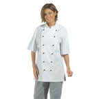 LEIBER Kochjacke 12/5950 Damen & Herren Kochjacke weiß halbarm Jacke 1/2 Arm