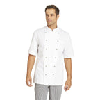 LEIBER Kochjacke 12/5950 Damen & Herren Kochjacke weiß halbarm Jacke 1/2 Arm