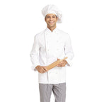 LEIBER Kochjacke 12/7710 Damenjacke & Herrenjacke Küchenjacke Fb. weiß unisex