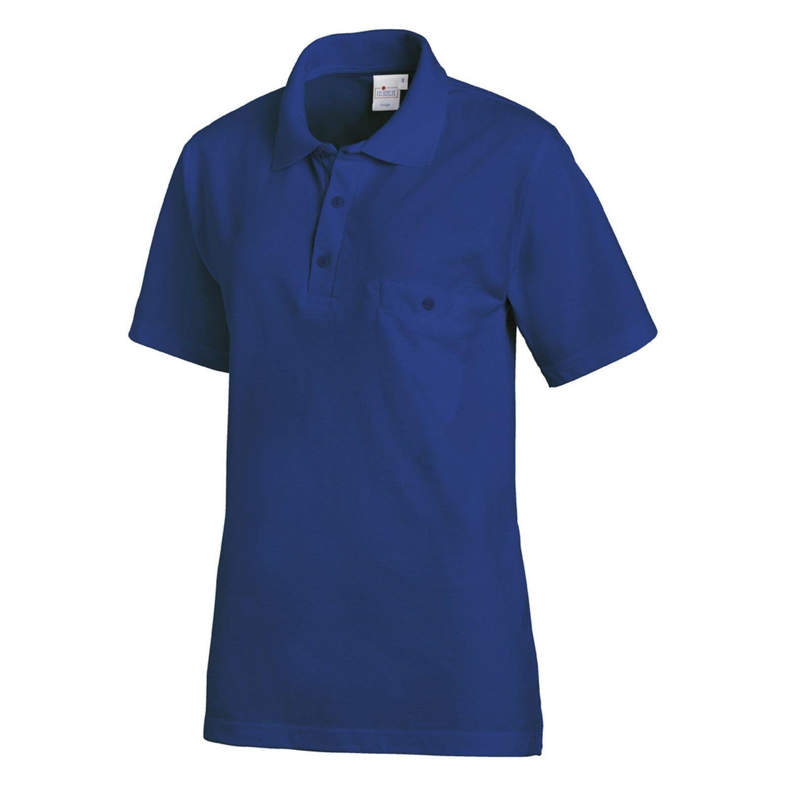 LEIBER Polo Shirt 08/241 Poloshirt 1/2 Arm königsblau Gastro Medizin Catering