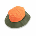 LODENHUT Wendehut 46540 Signalhut reversible oliv / orange Drüdkjagdhut