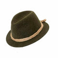 LODENHUT Wollhut 1014 oliv Trachtenhut Tirolerhut Hut Jagdhut Landhaushut