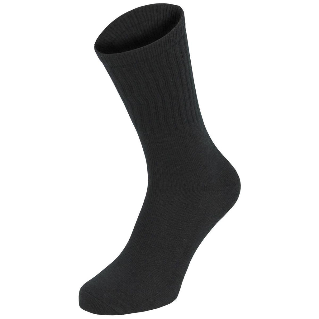 MFH Army Socken 3er Pack schwarz Jagdsocken Berufssocken Arbeitssocken Strümpfe