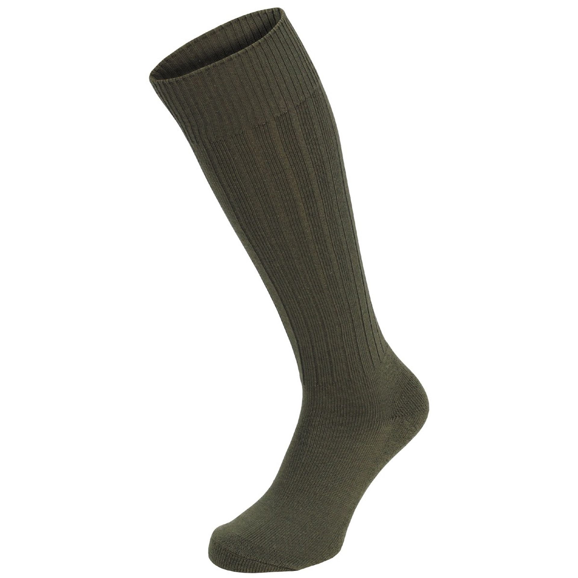 MFH Bundeswehr Stiefelsocke oliv BW Socken Wintersocken Strümpfe Jagstrümpfe