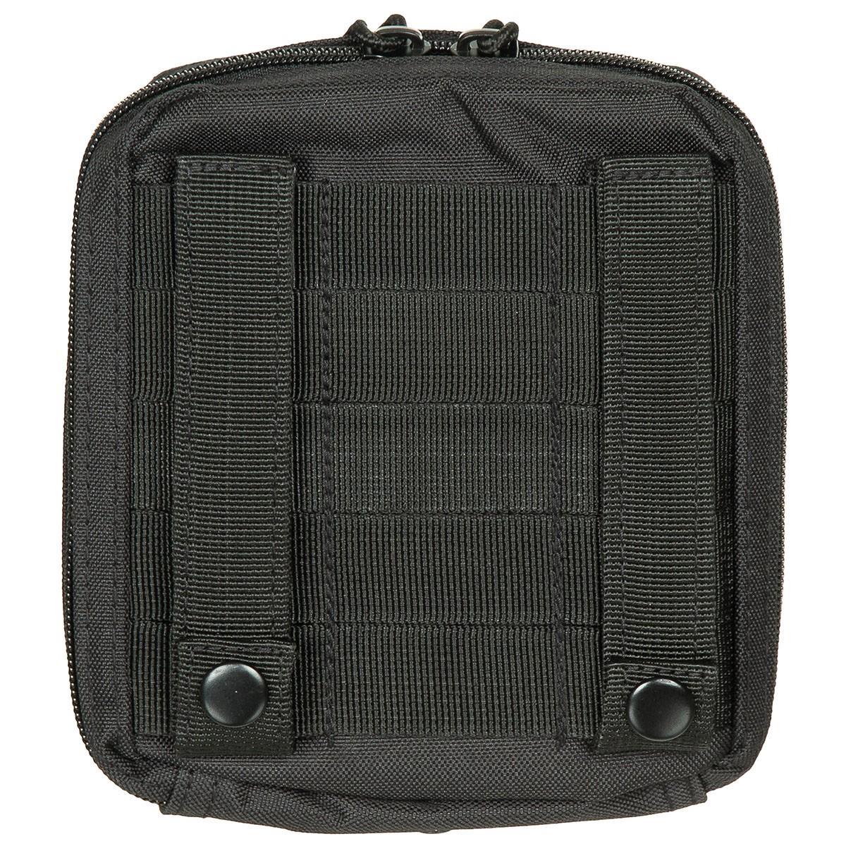 Rückseite mit MOLLE-Schlaufen und Druckknöpfen