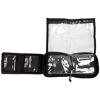 FOX Outdoor Kartentasche MOLLE in Schwarz, aufgeklappt