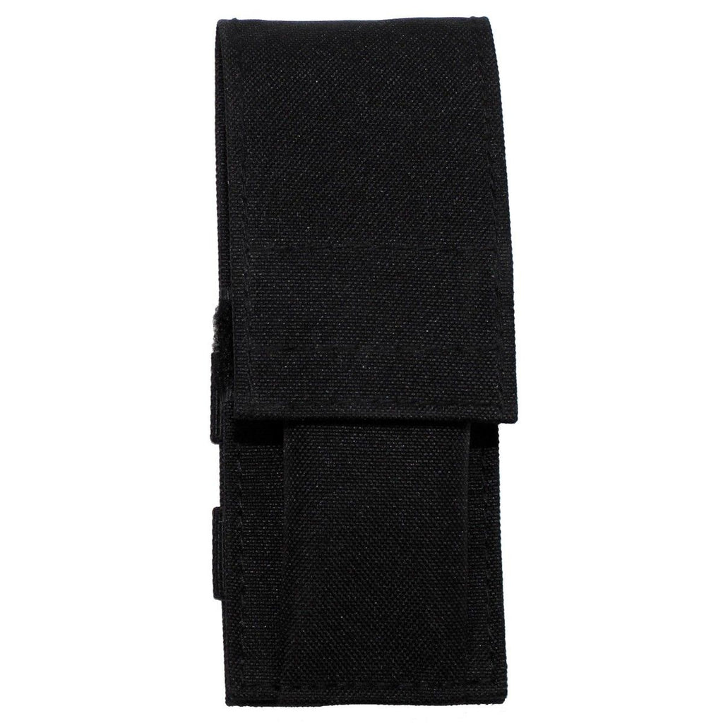 Schwarzes FOX Outdoor Messeretui Universal mit Klettverschluss