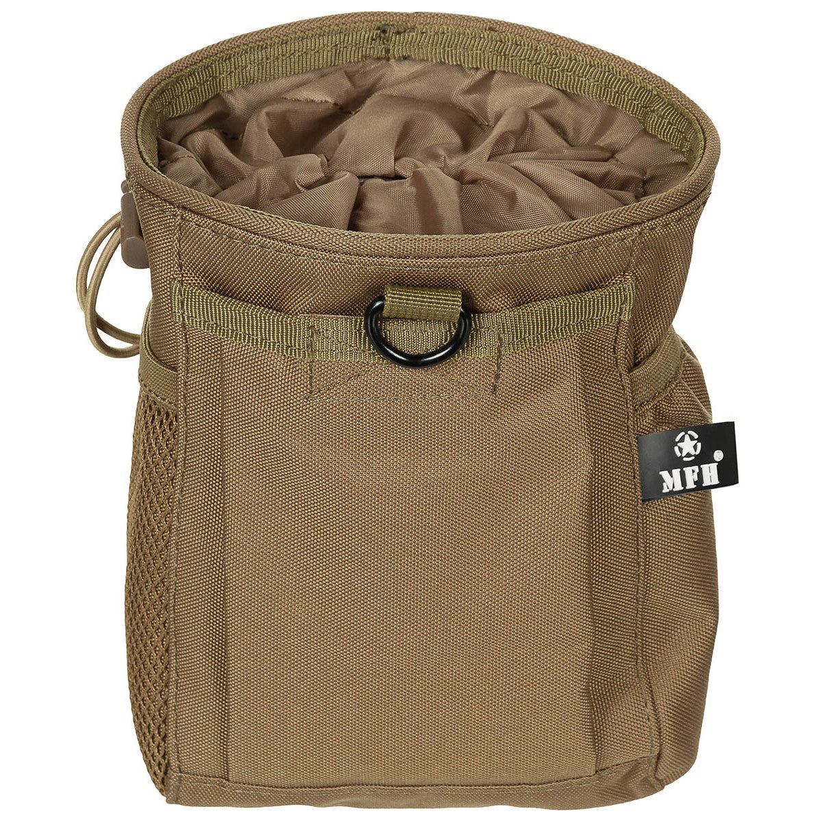 Coyote Tan Patronenhülsen-Tasche von FOX Outdoor mit großer Öffnung und Fronttasche