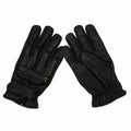 MFH Security Handschuhe schwarz Quarzsand Lederhandschuhe Sicherheitsdienst