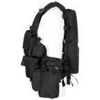 MFH Tactical Vest schwarz  Modular Weste Einsatzweste Paintball Gotcha