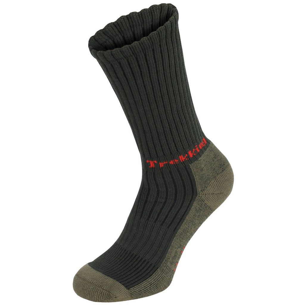 MFH Trekkingsocken "LUSEN" oliv Socken Jagdsocken Berufssocken Trekking Strümpfe