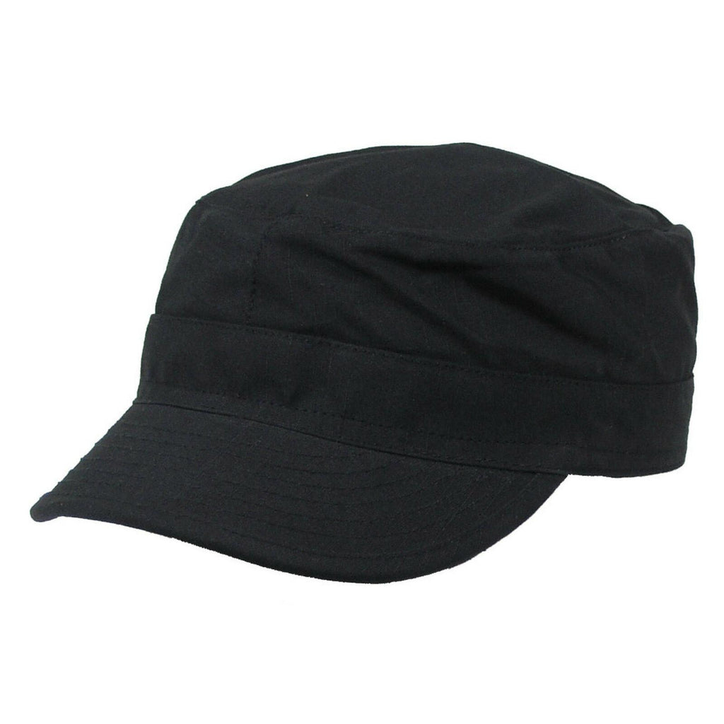 MFH US Cap BDU Feldmütze schwarz Rip Stop Mütze Kappe