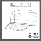 Größentabelle FOX Outdoor US Cap „USMC“