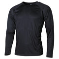 FOX Outdoor US Unterhemd Level I GEN III in Schwarz mit Rundhals, frontal fotografiert
