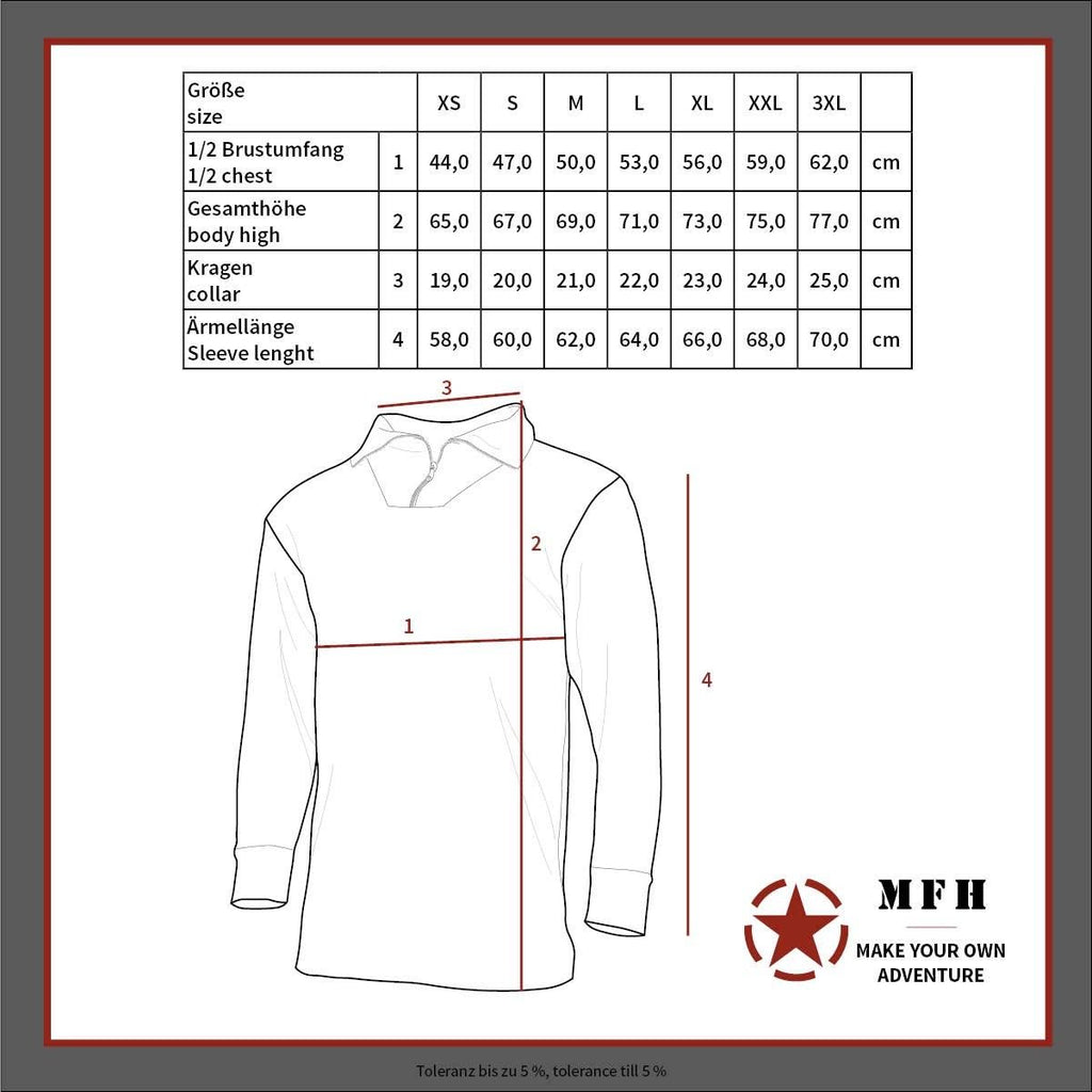 MFH US Unterhemd Level II schwarz GEN III