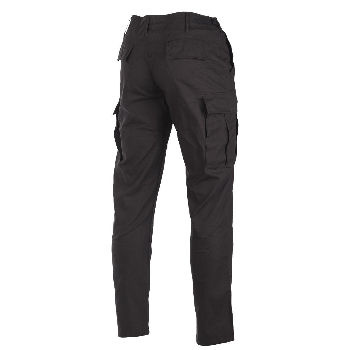 MIL-TEC BDU Hose Feldhose Ripstop Cotton SLIM FIT schwarz Outdoorhose Cargohose