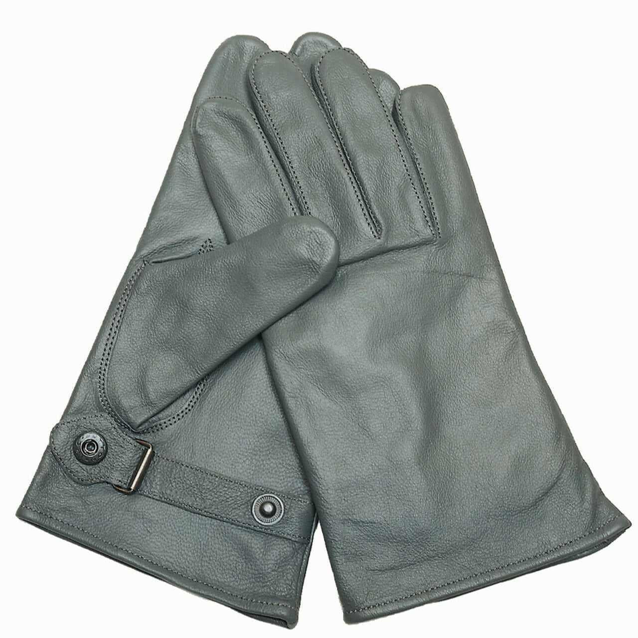 MIL-TEC BW Lederfingerhandschuhe steingrau Unisex – GREWE-SHOP – Grewe-Shop