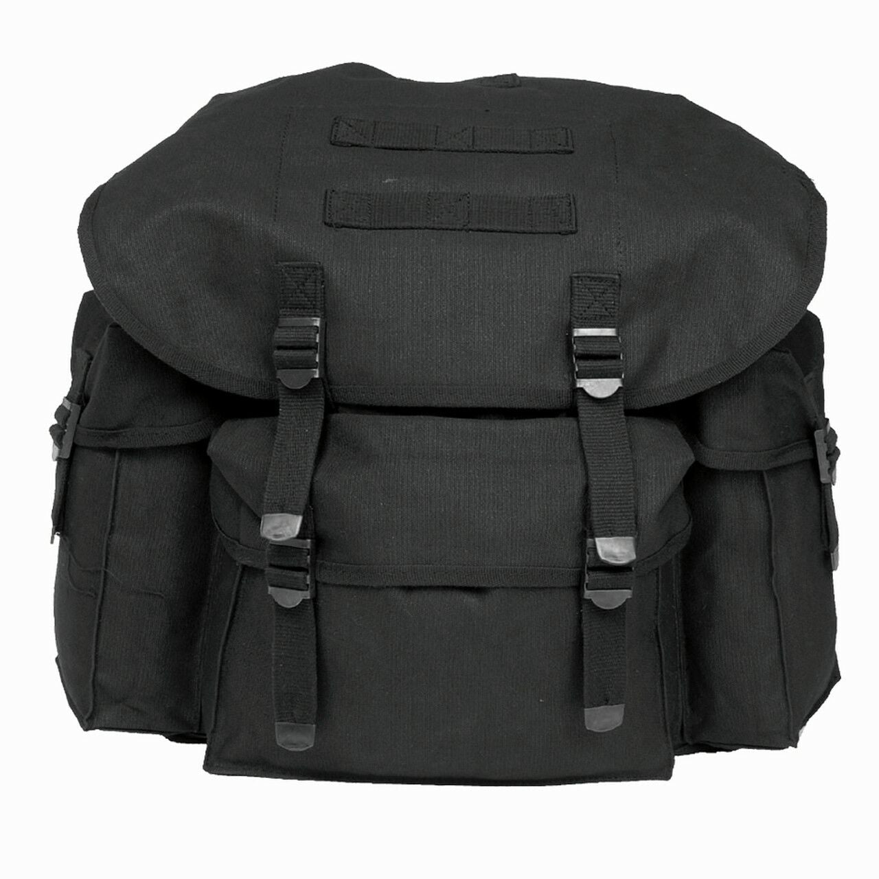 Vorderansicht des MIL-TEC BW-Rucksacks aus Baumwolle in oliv
