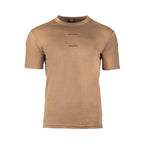 MIL-TEC BW Tropen T-Shirt Tropen Shirt Fb. coyote mit Nationalitätsabzeichen