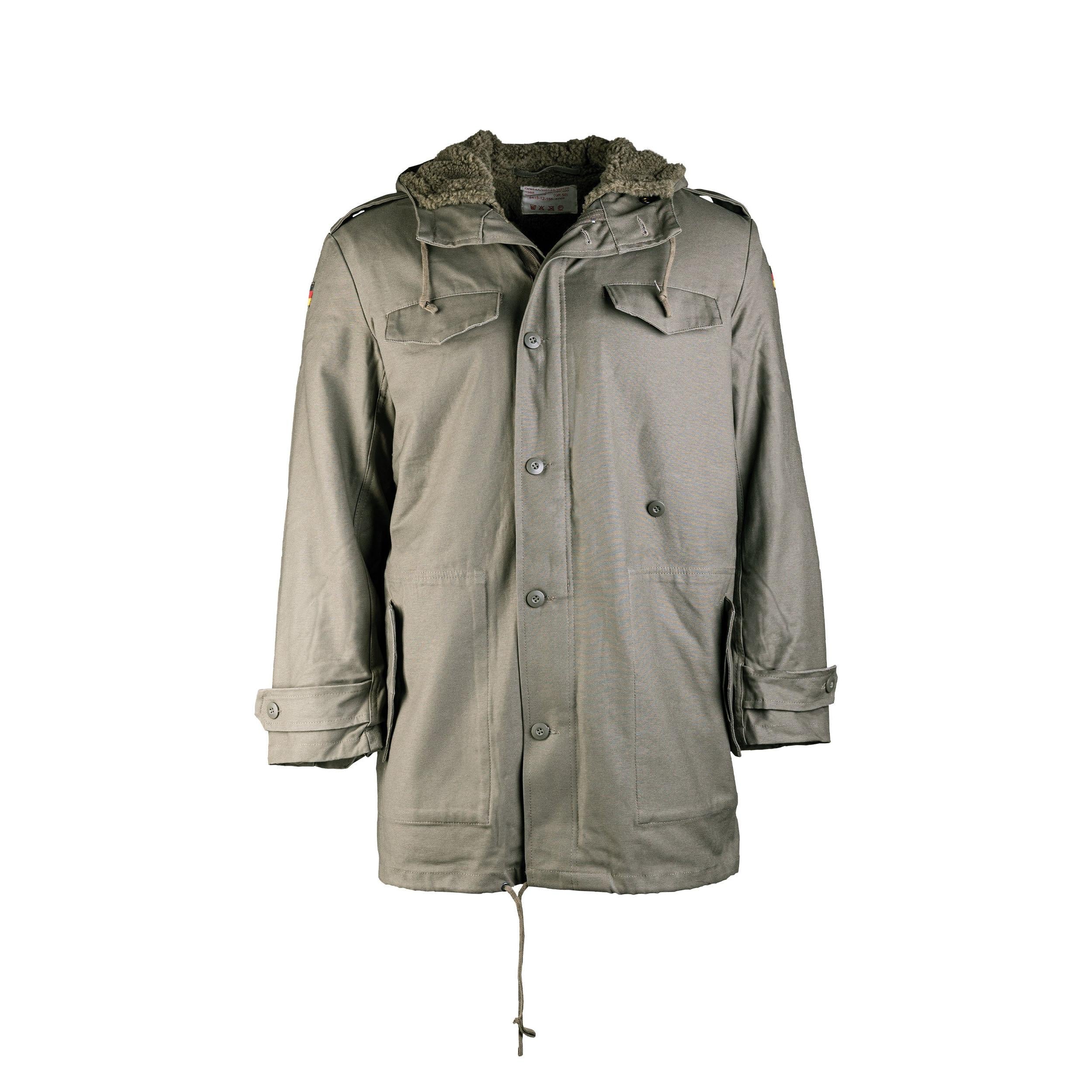 MIL-TEC Bundeswehr Parka Modell oliv Bw Parka m. Innenfutter Military Jacke
