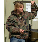 MIL-TEC Combat Anorak Jacke woodland Tarnjacke Tarnanorak Jagdjacke winddicht