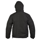 MIL-TEC Combat Anorak Winter schwarz Kapuzenanorak Schlupfanorak Schlupfjacke