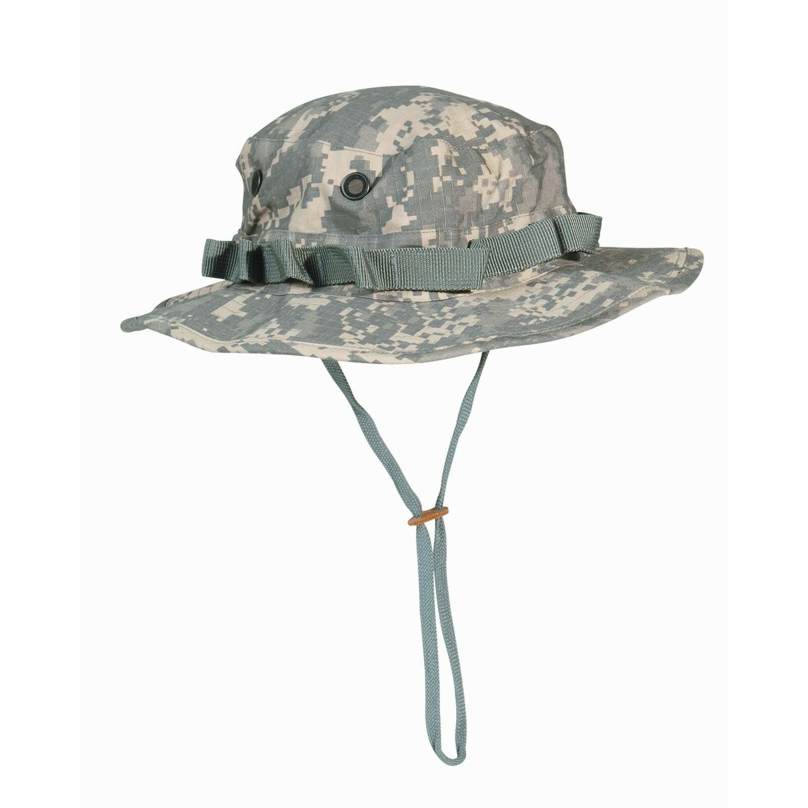 MIL-TEC Dschungelhut US Typ AT-digital Buschhut Tarnhut Jagd- Anglerhut Hut