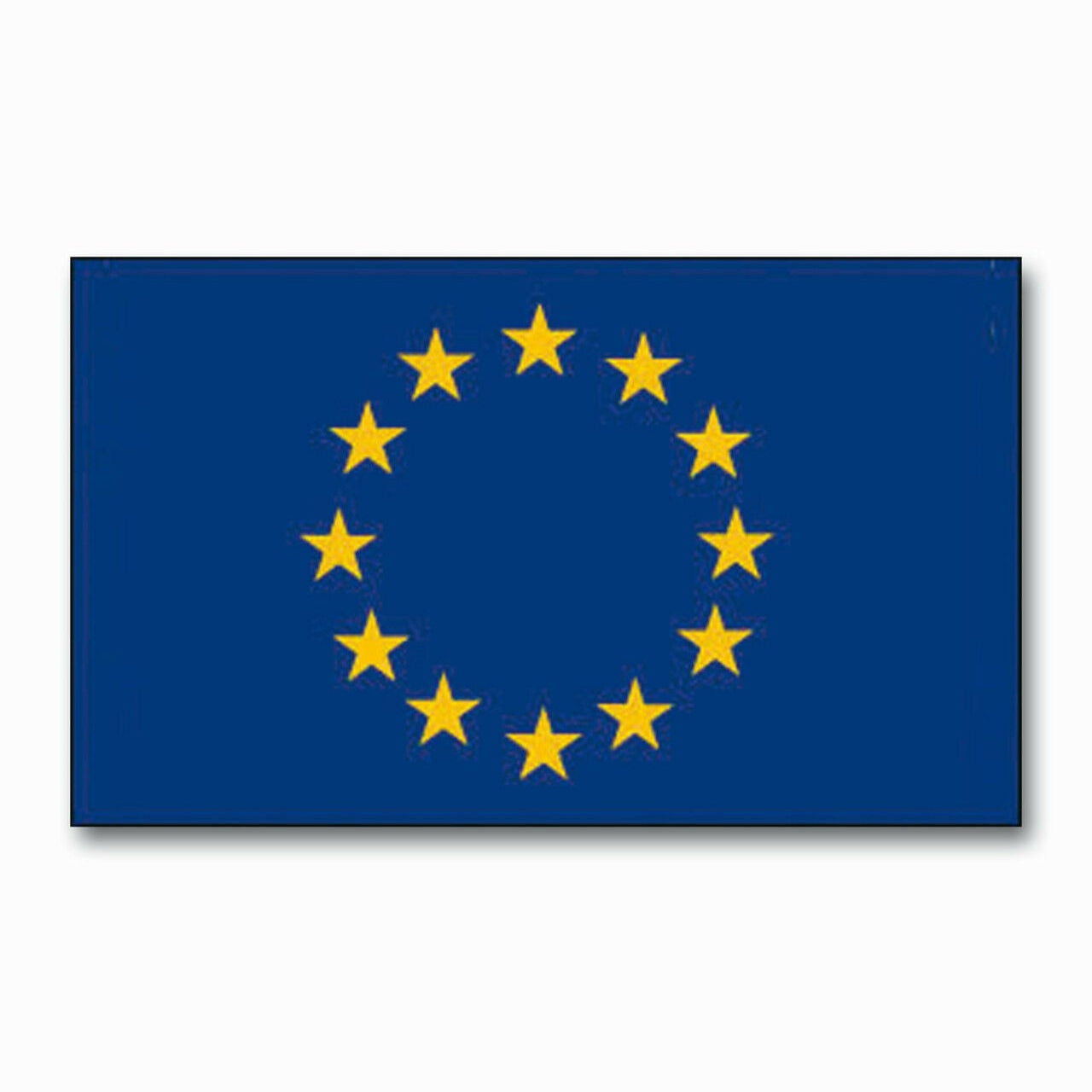 Vorderansicht der Europa-Flagge von MIL-TEC