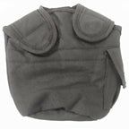 Vorderansicht der US Feldflaschentasche in Schwarz