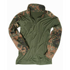 MIL-TEC Feldhemd Tactical flecktarn Combat Shirt Einsatzhemd Softair Paintball
