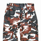 MIL-TEC Feldhose Typ BDU red camo Army Cargo Hose Tarnhose Jagdhose Anglerhose