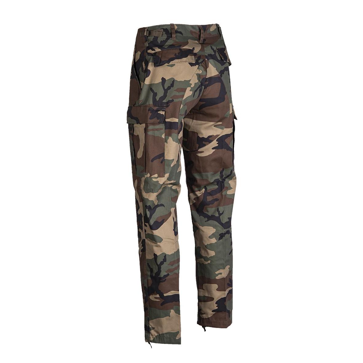 MIL-TEC Feldhose Typ BDU woodland Army Cargo Hose Tarnhose Jagdhose Anglerhose