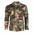MIL-TEC Feldjacke Typ BDU woodland Tarnjacke Army Jacke Jagdjacke Anglerjacke