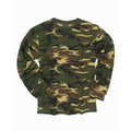 MIL-TEC Langarm Shirt Army Shirt woodland Cotton Shirt longsleeve Unterhemd