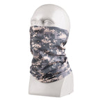 Vorderansicht des MIL-TEC Multifunktionstuchs in at-digital als Stirnband