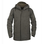 Vorderansicht der MIL-TEC 3in1 Nässeschutzjacke Gen. II in ranger green