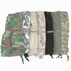 MIL-TEC Paratrooper Shorts prewashed schwarz Army Cargo Shorts Pants Hose