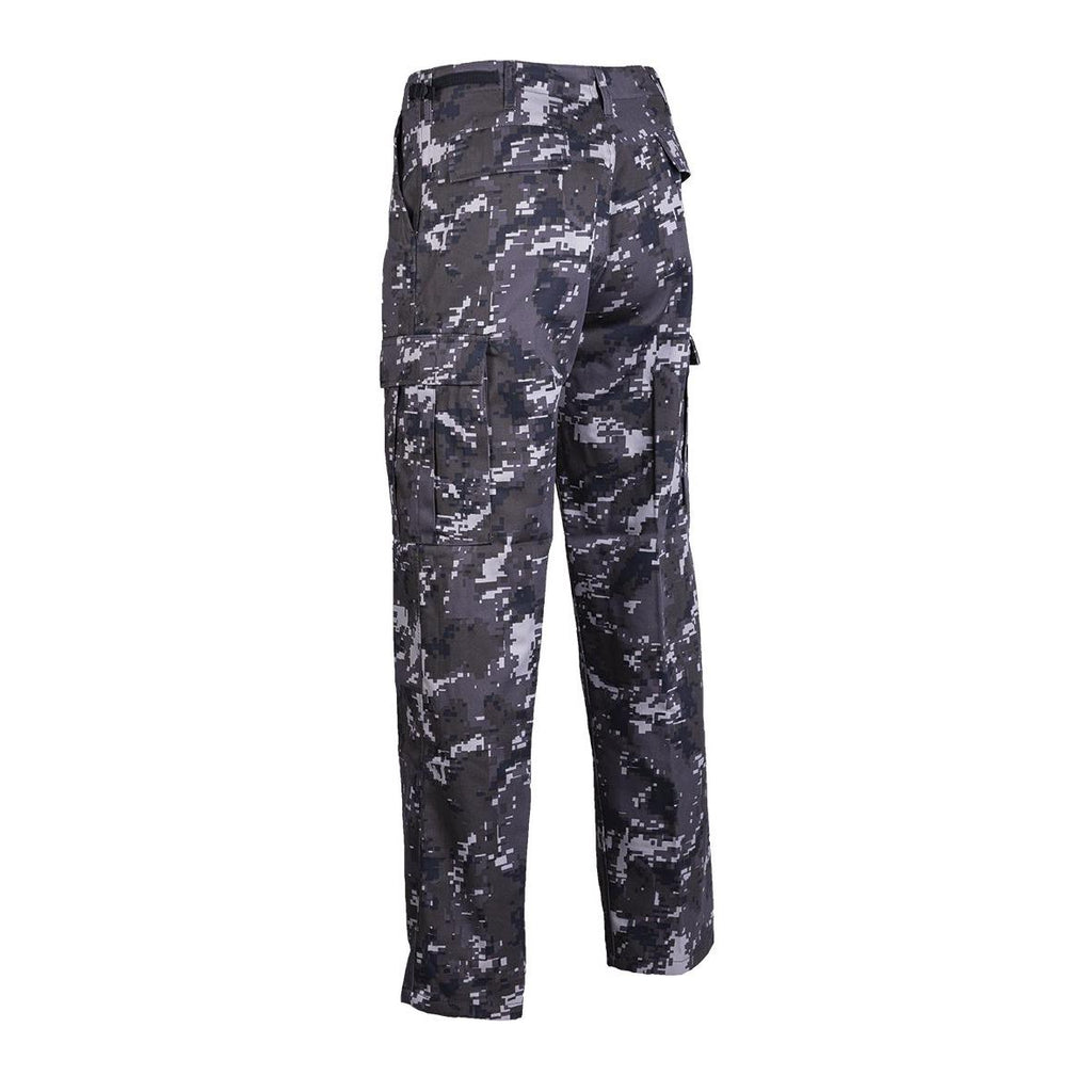 MIL-TEC Rangerhose Typ BDU black digital Army Hose Tarnhose Outdoorhose
