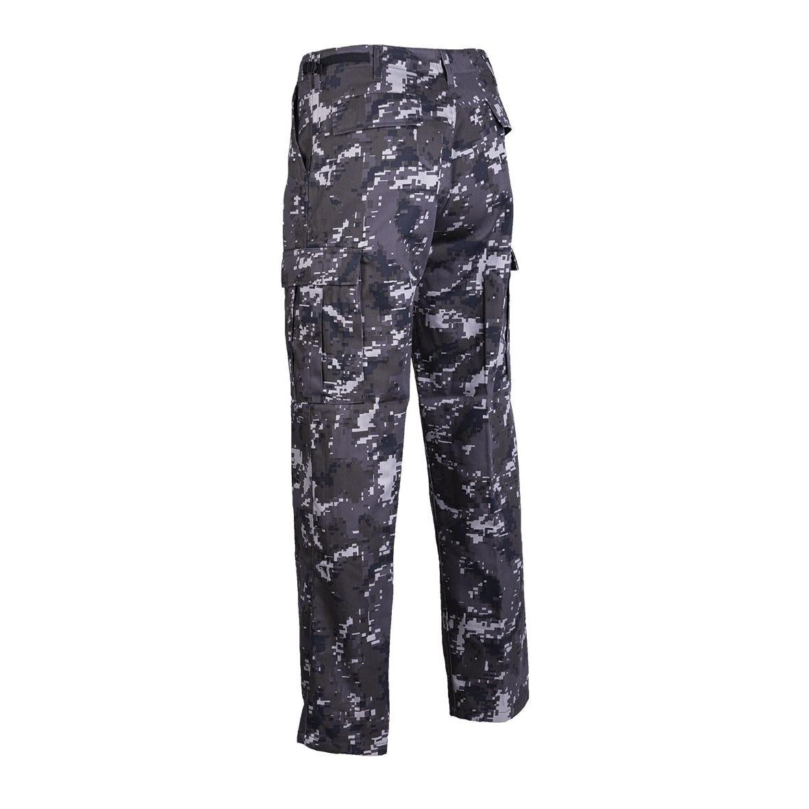 MIL-TEC Rangerhose Typ BDU black digital Army Hose Tarnhose Outdoorhose