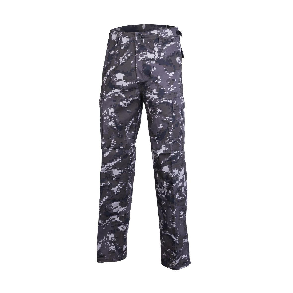 MIL-TEC Rangerhose Typ BDU black digital Army Hose Tarnhose Outdoorhose