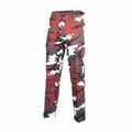 MIL-TEC Rangerhose Typ BDU red camo Army Hose Tarnhose Jagdhose Anglerhose