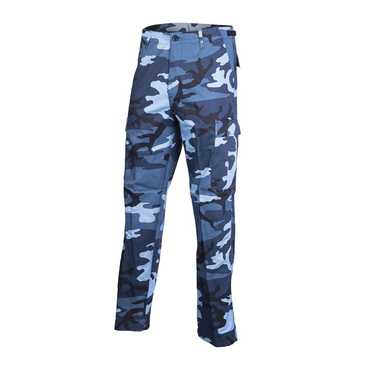 MIL-TEC Rangerhose Typ BDU sky blue Army Hose Tarnhose Jagdhose Anglerhose