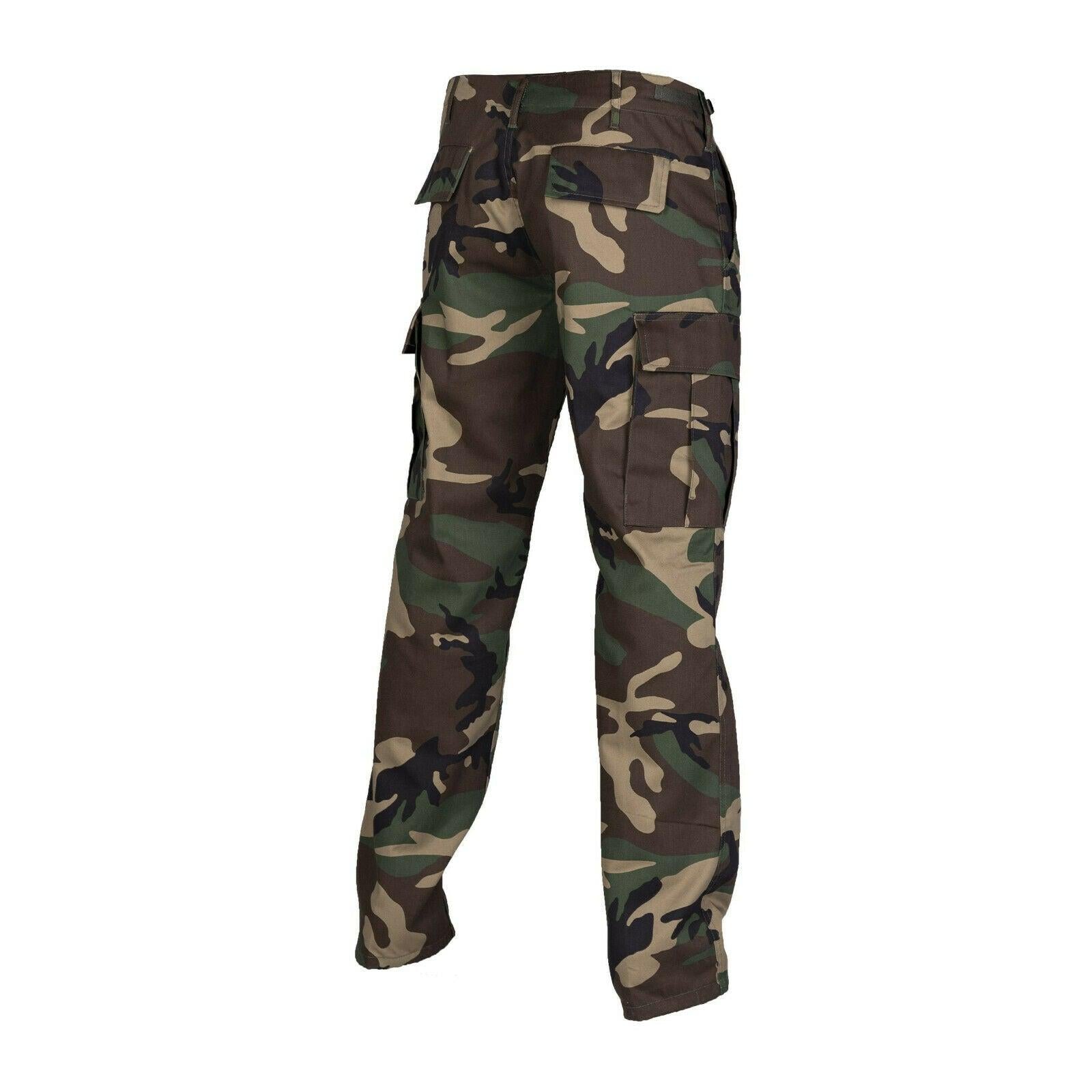MIL-TEC Rangerhose Typ BDU " straihgt cut " Army Hose Fb. woodland modern fit