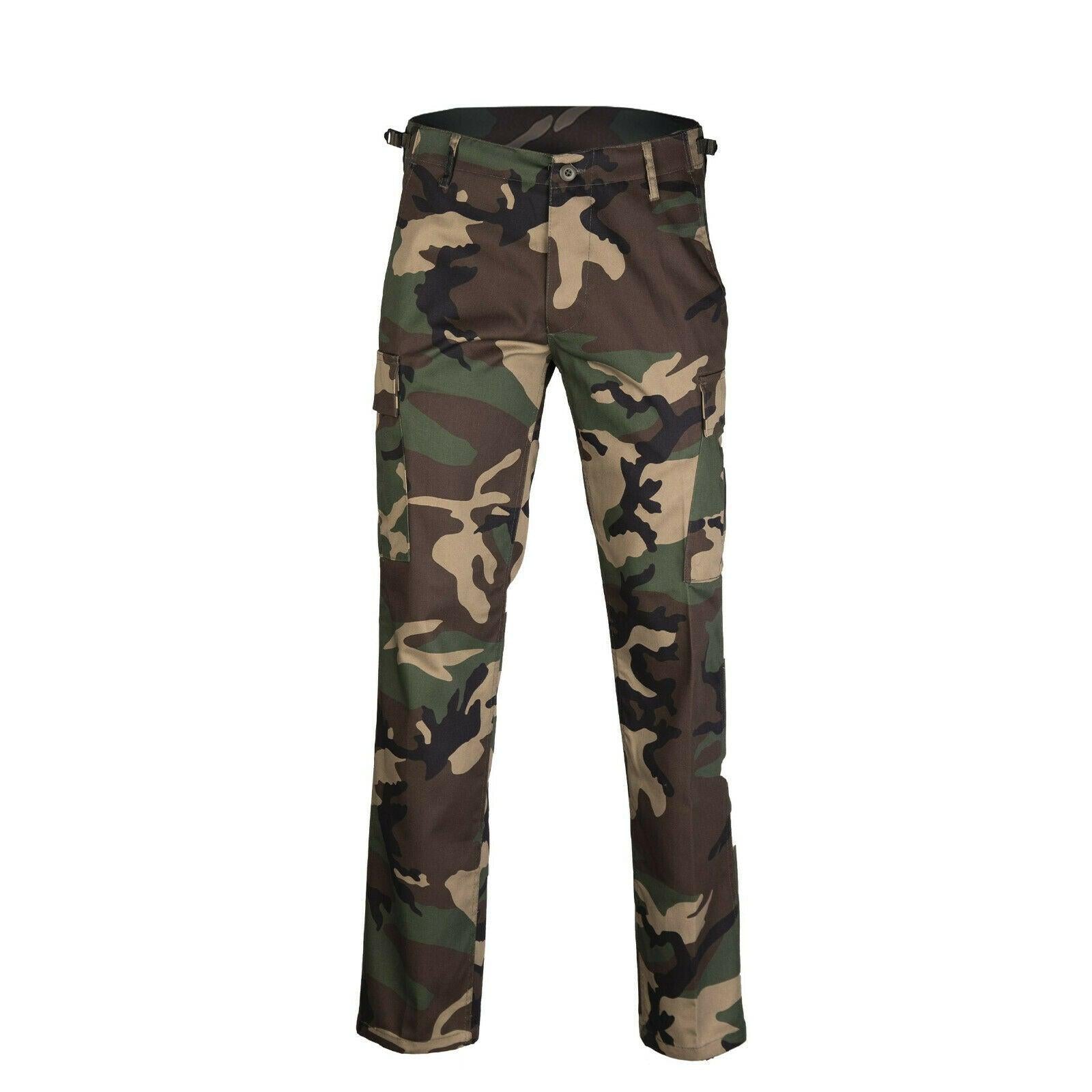 MIL-TEC Rangerhose Typ BDU " straihgt cut " Army Hose Fb. woodland modern fit