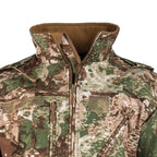 Detailansicht der MIL-TEC CIV-TEC Softshelljacke mit Taschen