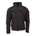 MIL-TEC Softshell Jacke SCU 14 schwarz mit Frontreißverschluss
