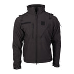 MIL-TEC Softshell Jacke SCU 14 schwarz mit Frontreißverschluss