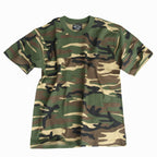 MIL-TEC T-Shirt KIDS woodland Tarnshirt Kinder Army Military Shirt Boys & Girls